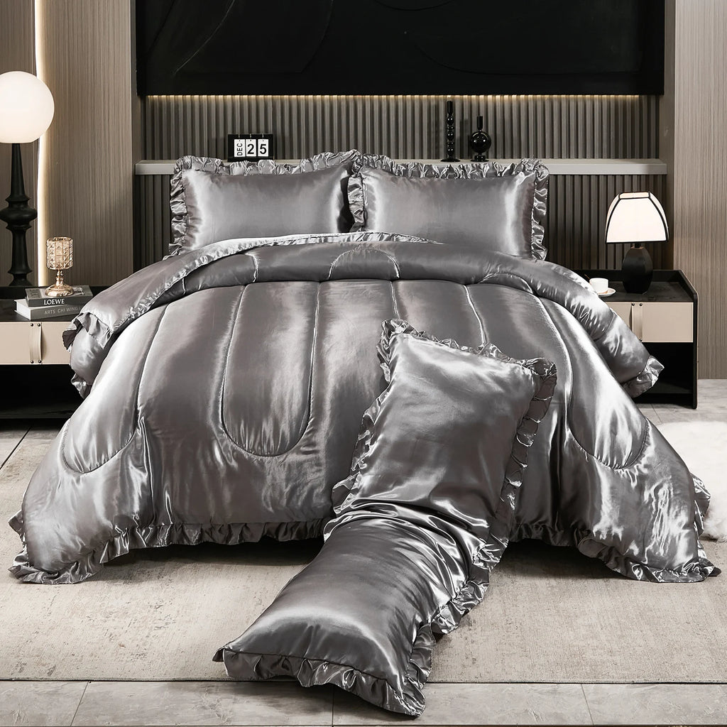 The Comforter Set — Silk-Like Satin