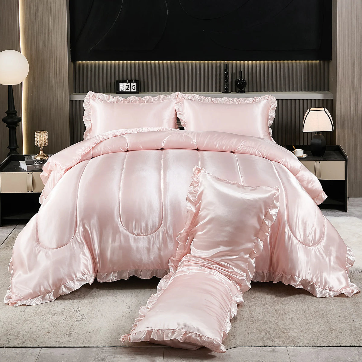 The Comforter Set — Silk-Like Satin