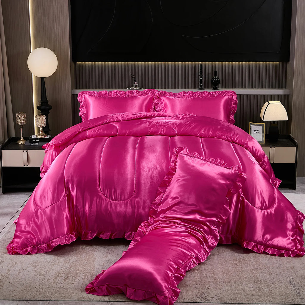 The Comforter Set — Silk-Like Satin