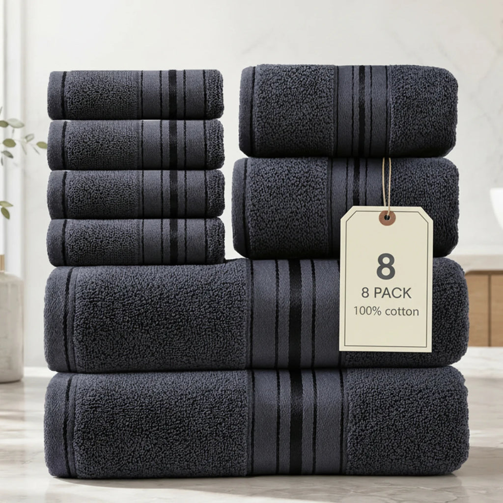 The Towel Set — 8-Piece