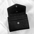 The Coin Case — Lychee Leather Envelope