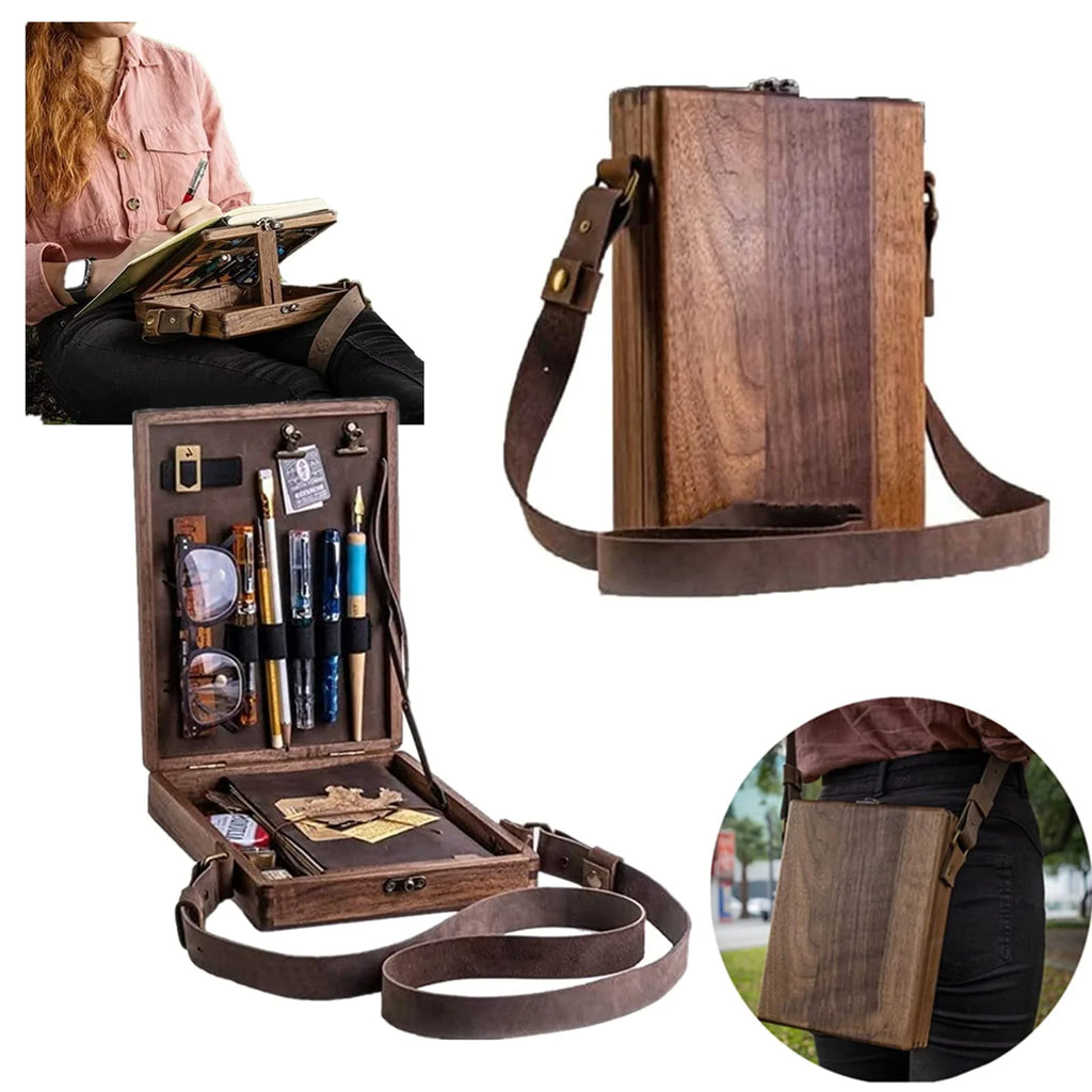 The Pen Box — Paulownia Wood