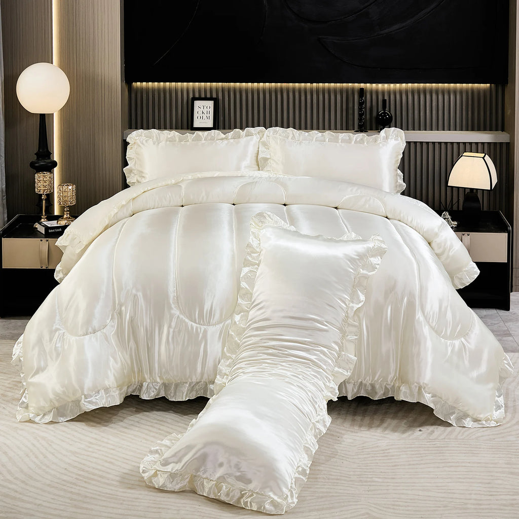 The Comforter Set — Silk-Like Satin