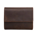 The Watch Roll — Handmade Leather, Coffee