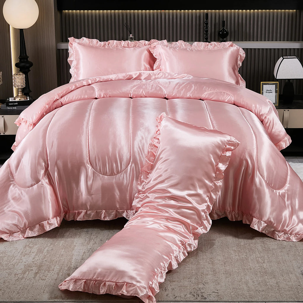 The Comforter Set — Silk-Like Satin